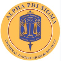 Alpha Phi Sigma The Criminal Justice Honor Society Logo