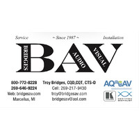 Bridges Audio Visual Logo