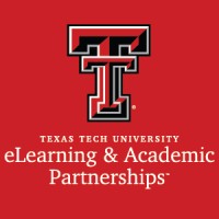 Texas Tech University eLearning & Academic Partnerships Logo