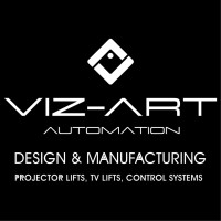 VIZ-ART AUTOMATION Lifts and Screen Manufacturing Logo
