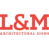 L&M Architectural Signs Logo