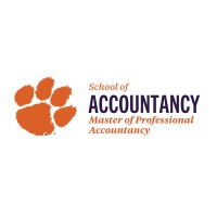 Clemson University Master of Professional Accountancy Logo