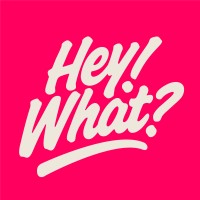 Hey! What? Logo