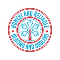 Honest and Reliable Heating and Cooling Logo