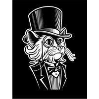 Designed by Cats Logo