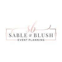 Sable and Blush Events Logo