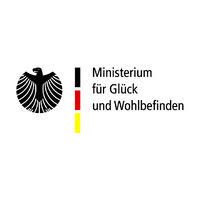 Ministerium für Glück und Wohlbefinden Logo