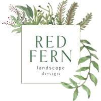 Red Fern Landscape Design Logo