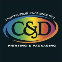 C&D Printing and Packaging Logo