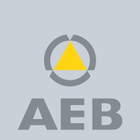 AEB Amber and Blue Logo