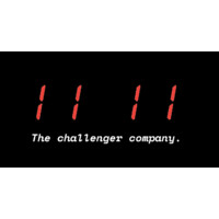 11:11. The Challenger Company. Logo
