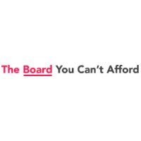 The Board You Cant Afford Logo