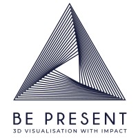 Be Present | Involved experts in 3D real estate visualisation Logo