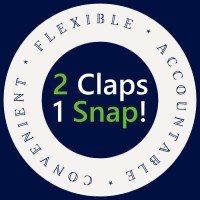 2 Claps 1 Snap Logo
