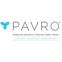 PAVRO -Professional Association of Volunteer Leaders Ontario Logo