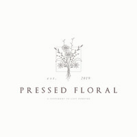 Pressed Floral Logo
