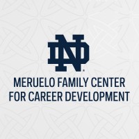 Meruelo Family Center for Career Development at the University of Notre Dame Logo