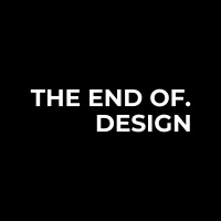 THE END OF. DESIGN Logo