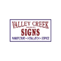 Valley Creek Signs Logo