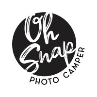 Oh Snap Photo Camper Logo