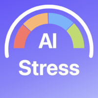 Stress Monitor: AI Health & Fitness App Logo