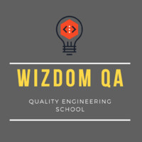 Wizdom QA Trainings Logo