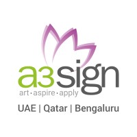 A3 Sign - Al Alamaa Al Mumayzah Sign Logo
