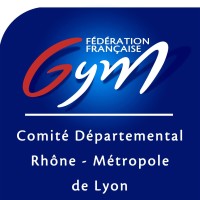 Comité Départemental Rhône Métropole de Gymnastique Logo
