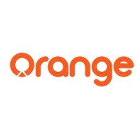 Orange Gas Station Company Logo