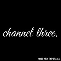 channel three. Logo