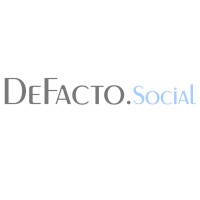 De Facto Social Logo