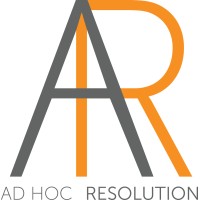 Isabelle Dubois, AD HOC RESOLUTION Logo