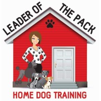 Leader Of The Pack Home Dog Training Logo