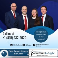 Fisher Swale Nicholson Eye Center with Solutions In Sight Logo