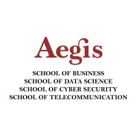 Aegis School of Business, Data Science, Cyber Security and Telecommunication Logo