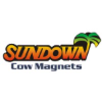 Sundown Cow Magnets Logo
