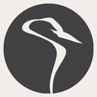 White Crane Design:Build Logo
