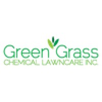 Green Grass Chemical Lawn Care Logo