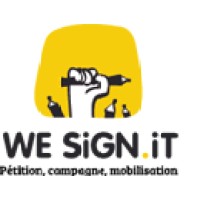 We Sign it - Pour la participation citoyenne Logo