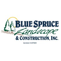 Blue Spruce Landscape Logo