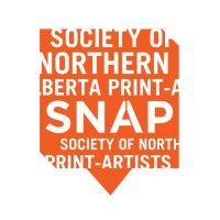 Society Of Northern Alberta Print-Artists Logo