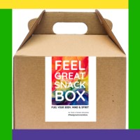 Feel Great Snack Box | SNACK SMARTER. PLAY BETTER. FEEL GREAT. Logo