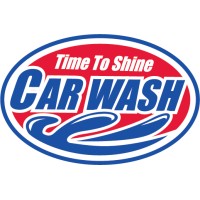 Time To Shine Car Wash Logo
