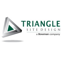 Triangle Site Design - A Bowman Company Logo