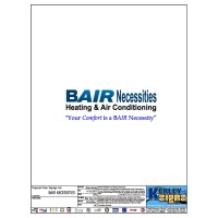 Bair Necessities HVAC Logo