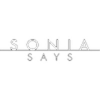 Sonia Says Logo