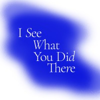 I See What You Did There Logo