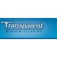 Transparent Window Cleaning Logo