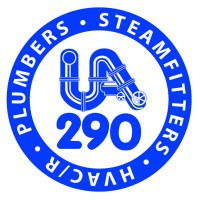 UA Local 290 COMSAT Logo