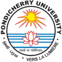 Official DMS SOM Pondicherry University Logo